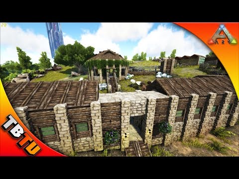 AWESOME ZOO ENCLOSURE! ARK HOME MAKEOVER E2 - Shredder's Zoo  - Ark Survival Evolved