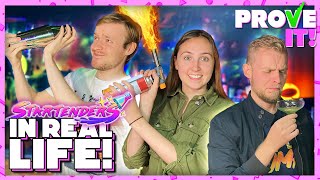 Startenders In Real Life - LIVE ACTION BARTENDING CHALLENGE | PROVE IT!