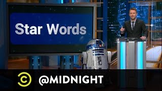 Star Words - R2-D2 Translations - @midnight with Chris Hardwick
