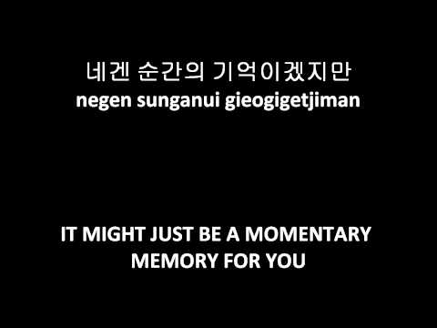 Lee Jun Gi - For A While [ENG SUB]