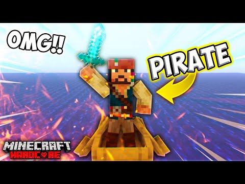 ProBoiz 95 - I became a PIRATE in Minecraft Hardcore #7