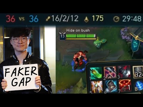 Faker Gets Autofilled Jungler - Best of LoL Stream Highlights (Translated)