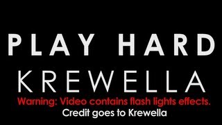 【Lyrics】PLAY HARD - KREWELLA
