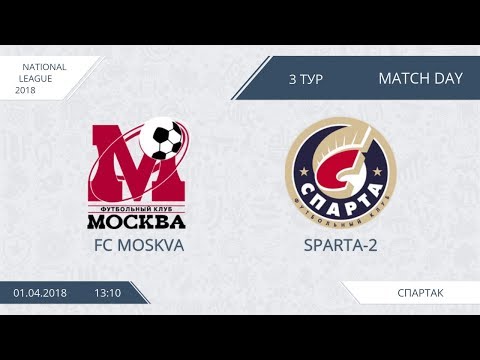 AFL18. Russia. National League. Day 3. Moskva - Sparta-2.
