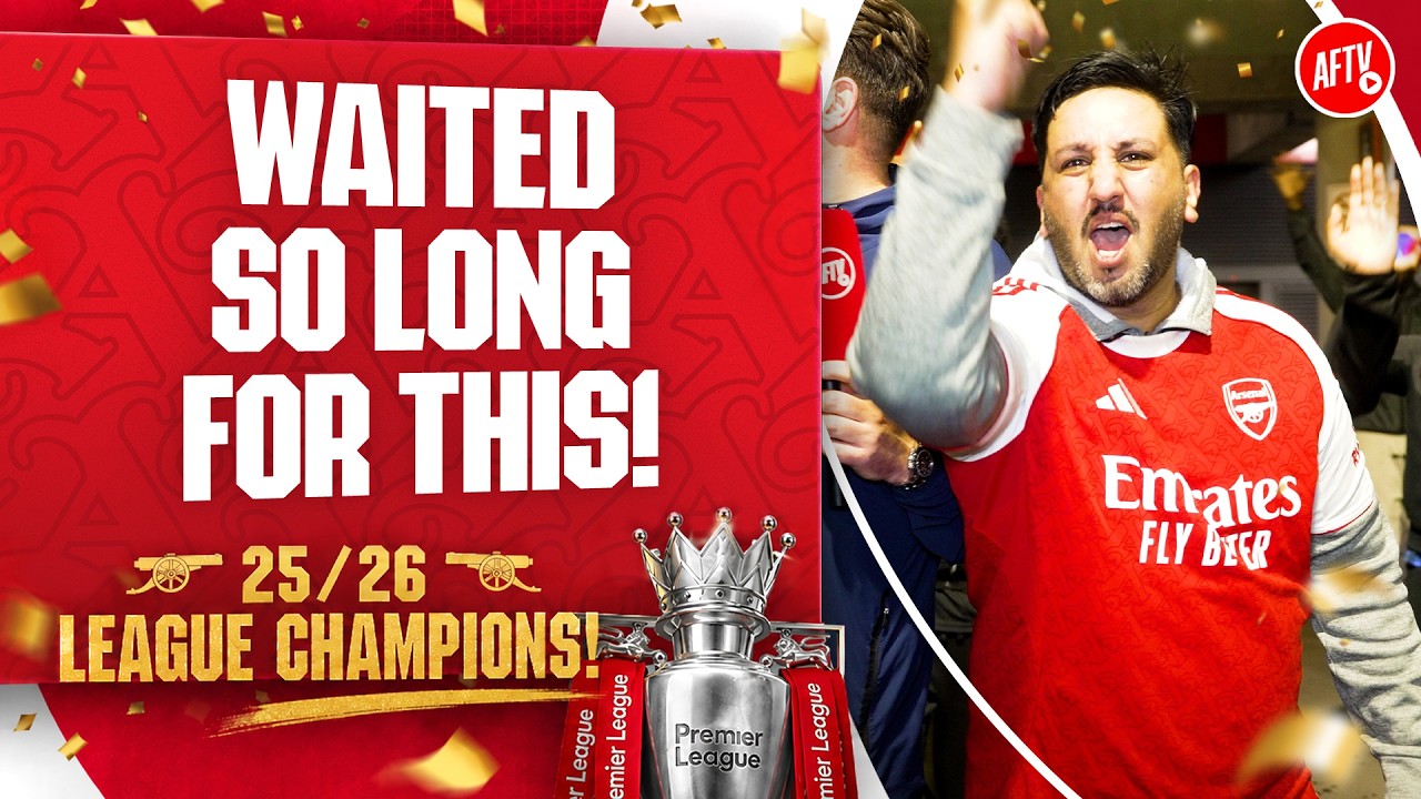 Waited So Long For This! (Hugo) | Arsenal Premier League Champions!