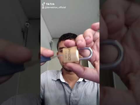 Lock Pick - Abrindo Cadeado Em 10 Segundos Sem Usar a Chave