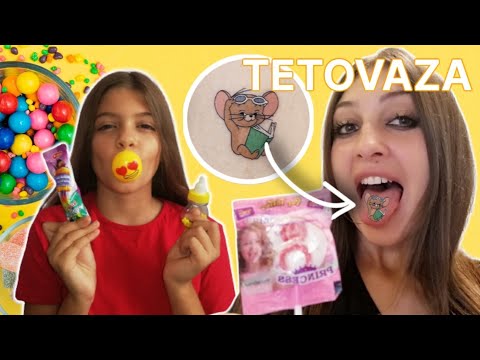 OTVARAMO NAJCUDNIJE BOMBONE *TETOVAZA NA JEZIKU*