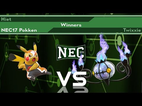 NEC17 Pokken Pools - [Winners] Hiet vs Twixxie