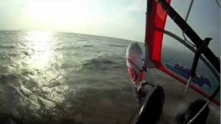 preview picture of video 'Berrow Windsurfing 23rd October 2011'