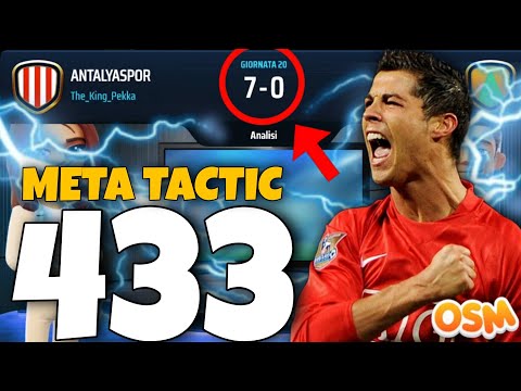 🔥OSM 2026 BEST 433 META Tactics! The NEW BEST Tactic OF OSM 2025! Online Soccer Manager 2026🏆
