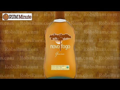 Novo Fogo Graciosa double aged cachaça