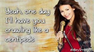 Victoria Justice - Beggin&#39; On Your Knees (with lyrics)