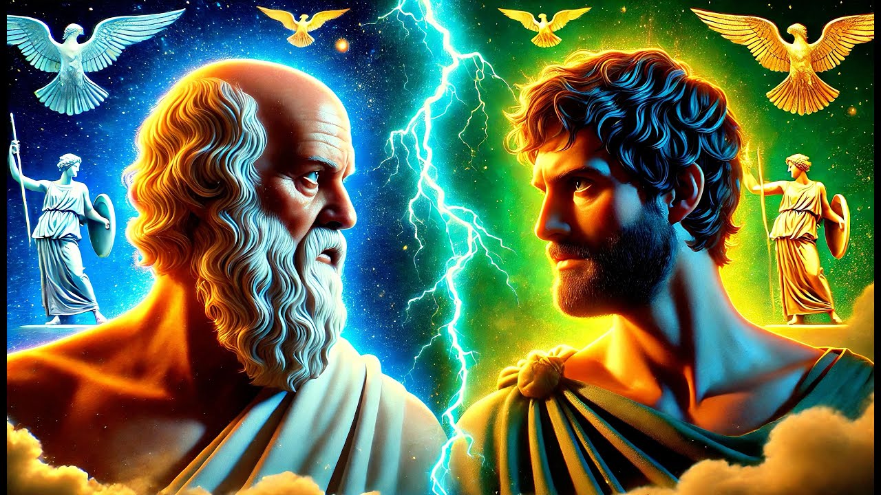 Qual é o SEGREDO da FELICIDADE? SÓCRATES X ARISTÓTELES: O Grande DEBATE