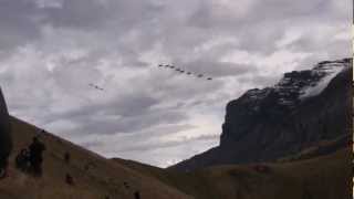 preview picture of video 'Fliegerschiessen Schweizer Luftwaffe Axalp 2012 FullHD (Swiss army aircraft shooting)'