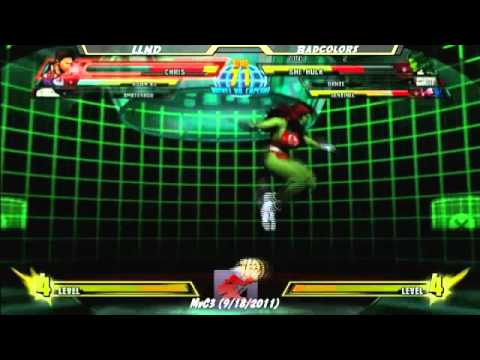 FFA MvC3 Round Robin(9-18-11) LLND vs Badcolors