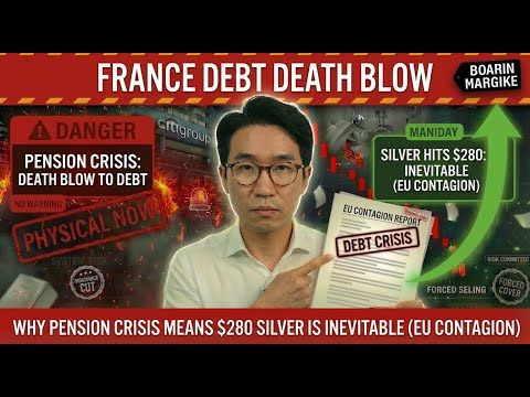 FRANCE DEBT DEATH BLOW: Why The Pension Crisis Means $280 Silver Is Inevitable (EU Contagion)
