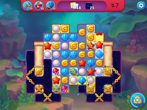 Fishdom Hard level 6021 no boosters フィッシュダム ハード [Friend's]