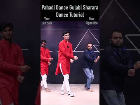 Viral Pahadi Dance Gulabi Sharara Step By Step Turorial #dance #esaydancesteps #danceclass #learn