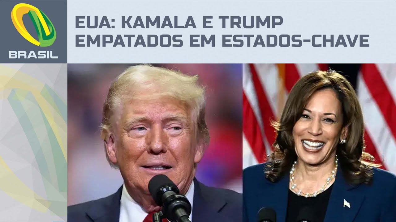 Kamala e Trump têm empate técnico em todos os estados-chave, diz the New York Times