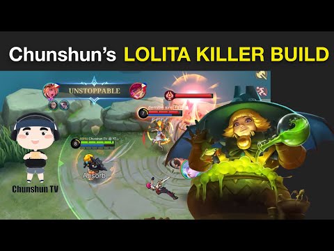LOLITA Assassin Build in MLBB by Chunshun? (iPad Mini 6th Gen)