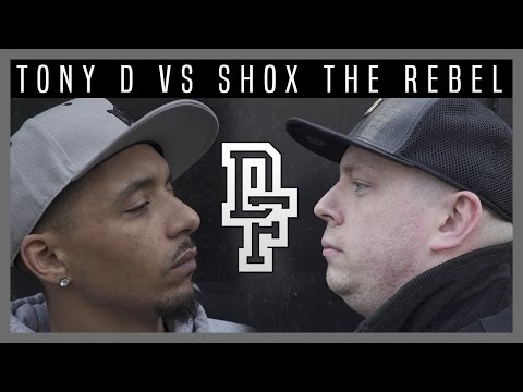 TONY D VS SHOX THE REBEL | Don't Flop Rap Battle
