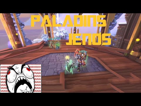 Paladins - Jenos Ranked Gameplay -  Let The Rage Commence
