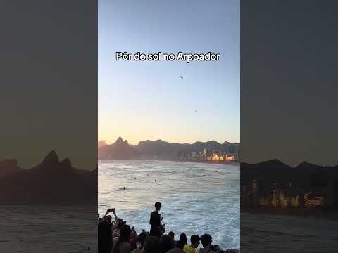 Pôr do sol no lugar mais bonito do Rio de Janeiro!#riodejaneiro #shorts #sunset #fyp #travel #brazil