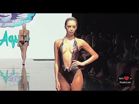 DU AQUA SWIM Spring Summer 2017 AHF Los Angeles - Fashion Channel