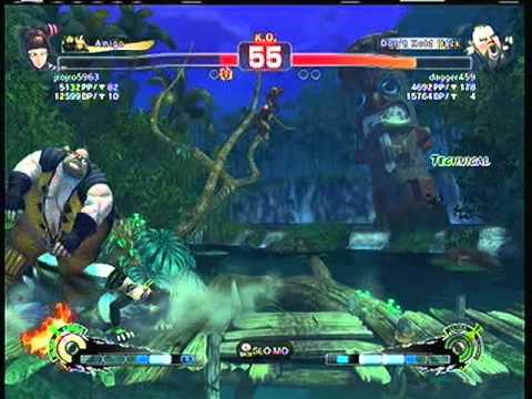 SSF4AE:  Juri (jrojro5963) vs. Rufus (dagger459)   SD