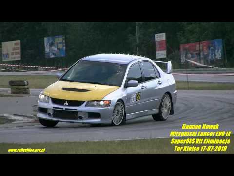 Damian Nowak Mitsubishi Lancer EVO IX SuperOES 7 El. Tor Kielce 17-07-2010