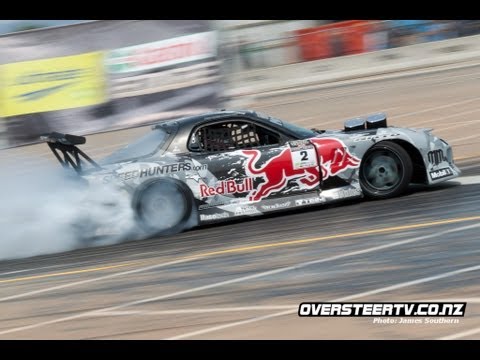 Red Bull Mazda RX7 Drifting