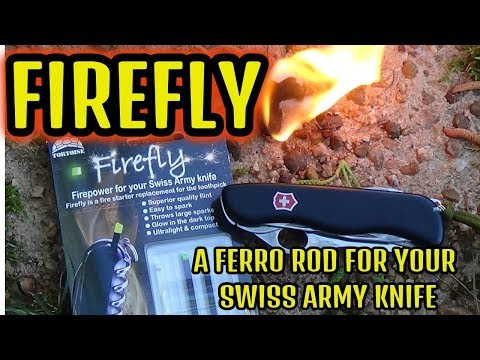 A Firestarter for your Swiss Army Knife !!!