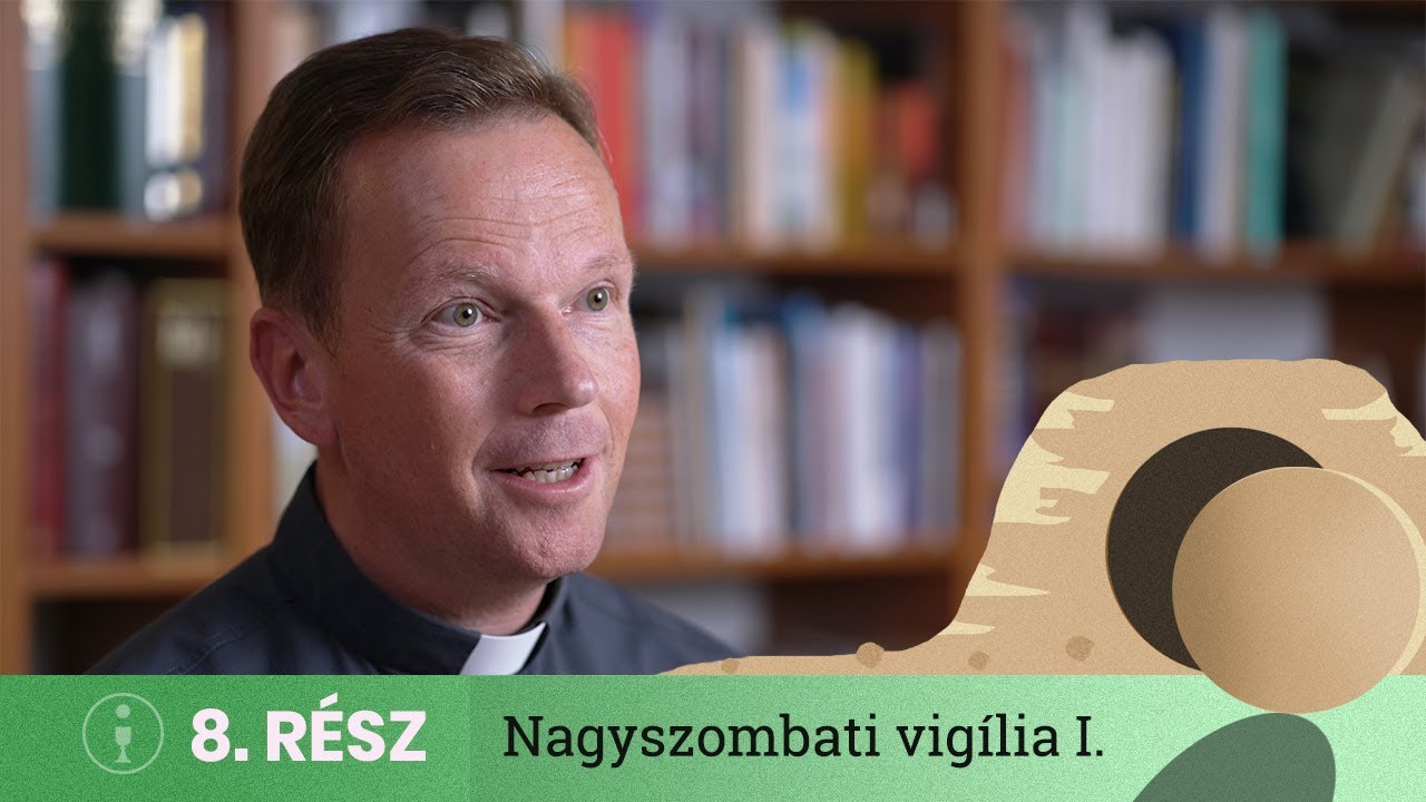 Mit szimbolizál a húsvéti gyertya? [Misevlog nagyszombat/1]