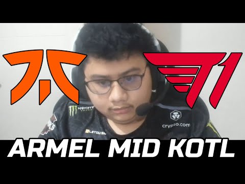 T1 VS FNATIC GAME 1 - ARMEL MID KOTL GODLIKE DPC SEA TOUR 2 2022