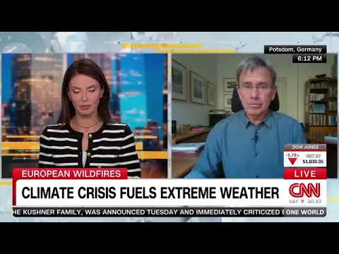 Video Thumbnail: Climate scientist describes his experience with France fires