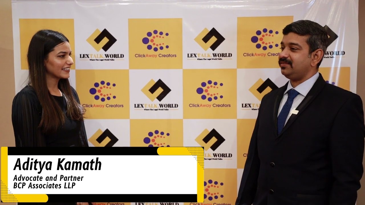 Mr. Aditya Kamath sharing his thoughts on the LexTalk World Conference, Dubai 2022