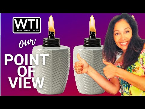 Tiki Herringbone Tabletop Torch Set - WTI product video review