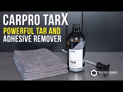 TAR X - The Best Tar and Sap Remover for Detailing, Badge and Adhesive Removal