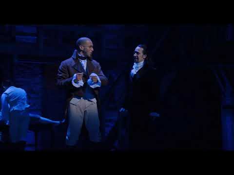 Screenshot from Stay Alive, Philip song text video by Lin-Manuel Miranda