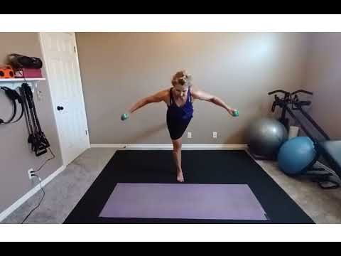 Pilates Sculpting with Light Weights #122