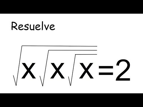 ¿SABES RESOLVER ESTA ECUACIÓN IRRACIONAL? Álgebra Básica