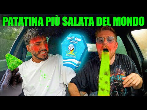 FINALLY LET'S TRY THE WORLD'S SALTIEST CHIP - NEVER EATEN SOMETHING SO DISGUSTING BEFORE!