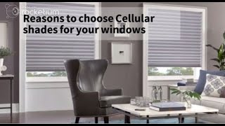 Reasons to choose Cellular shades for your windows