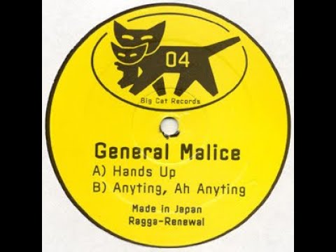 General Malice Big Cat 04 Ragga Jungle  VINYL - Hands Up & Anyting Ah Anyting