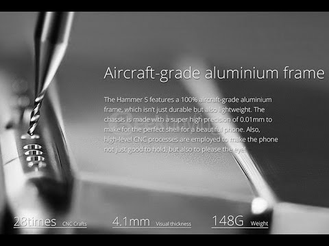 UMI Hammer S Aluminium Rahmen   Fingerabdruck Sensor   Remote Control