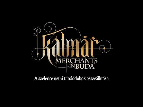 KALMÁR társasjáték - a szelence összeszerelése - PRIVATE MOON STUDIOS