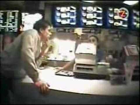 Pyjamas i ZTV - Burger King