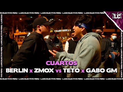 BERLIN x ZMOX vs TETO x GABO GM - Cuartos | Larcolectivo: Team Battles 2 vs 2 (Fecha 10)