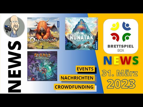 Brettspiel News der Brettspielbox - 31. März 2023