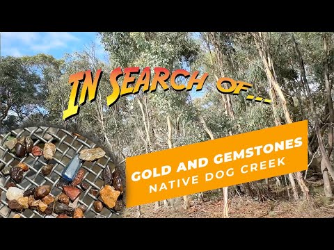 In Search of: Gold and Gemstones (Native Dog Creek, NSW, Australia)